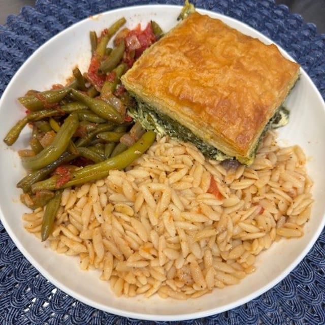 Spanakopita Side.