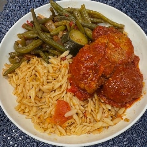 Authentic Greek Meatballs.